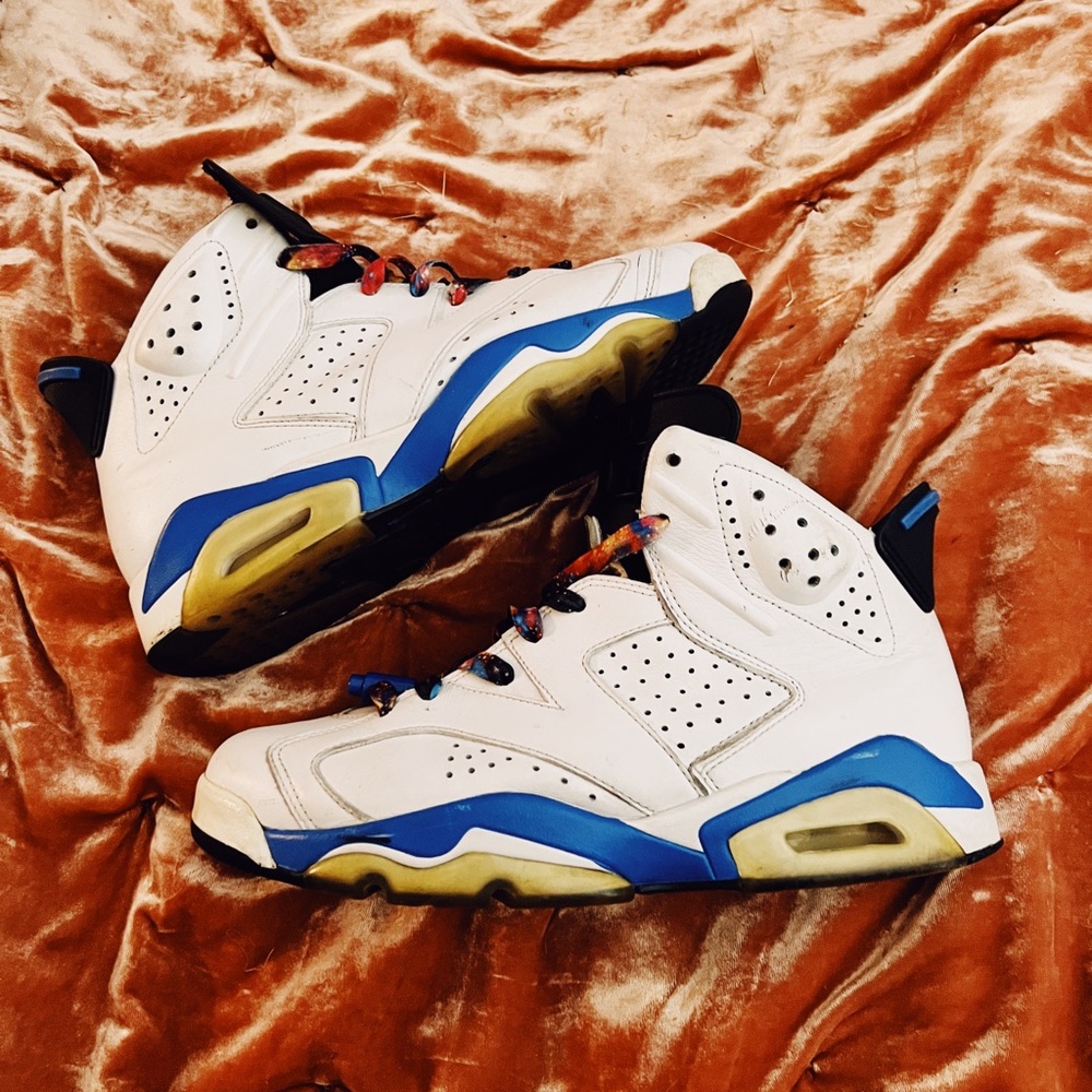 Air Jordan 6 Retro ‘Sport Blue’ 2014 384664-107 Sneakers